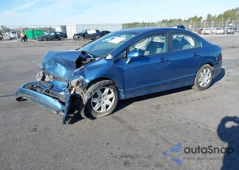 2008 Honda Civic Lx из США, поврежденный, VIN 1HGFA16588L044923